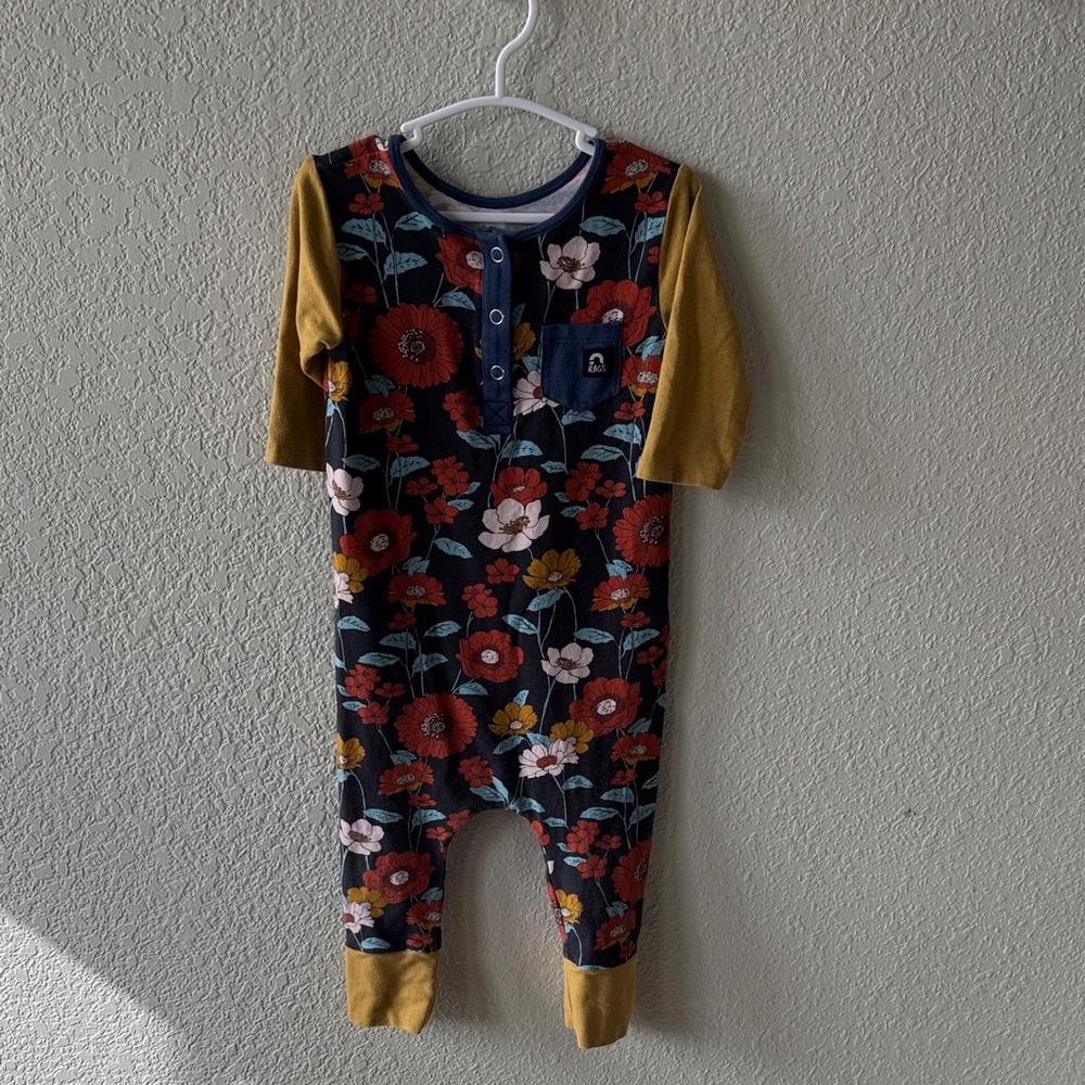 One Piece with Mustard Sleeves
